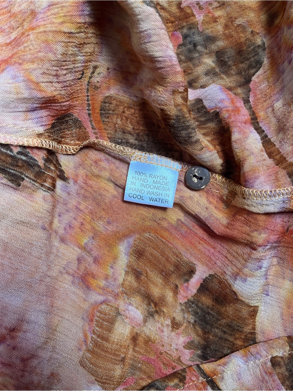 Vintage Button-Front Midi Dress | phoebe Buffay practicalmagic cottagecore - Picture 4 of 5